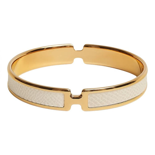 18K Olympe White H Bracelet