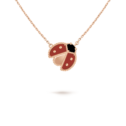 18K Van Cleef & Arpels Lucky Spring Pendant Necklace