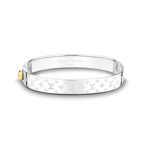 18K Louis Nanogram Cuff Bracelet