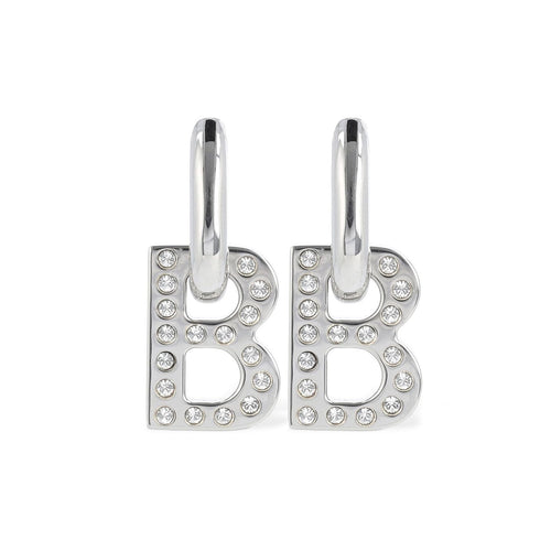 18k Balenciaga B Chain XS Earrings