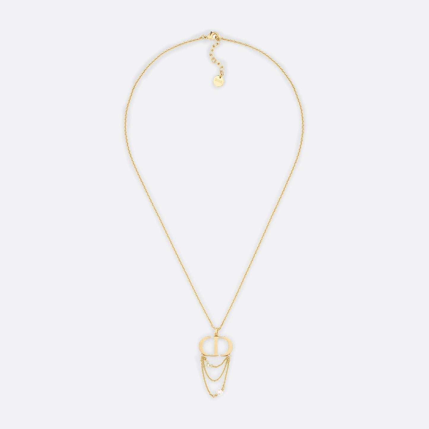 18K Dior Petit CD Necklace