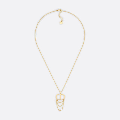 18K Dior Petit CD Necklace