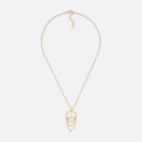 18K Dior Petit CD Necklace
