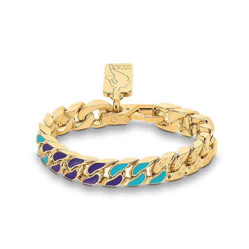 18K Louis NBA Chain Links Bracelet
