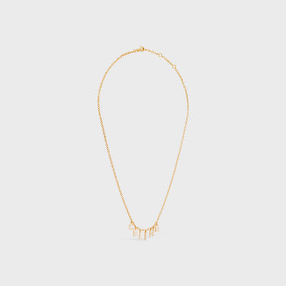 18K Triomphe Paris Strass Crystals Necklace