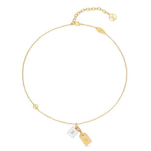 18K Louis Nanogram Necklace