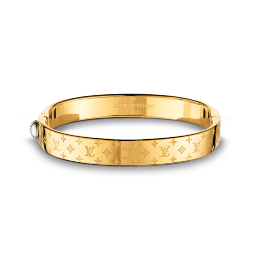 18K Louis Nanogram Cuff Bracelet