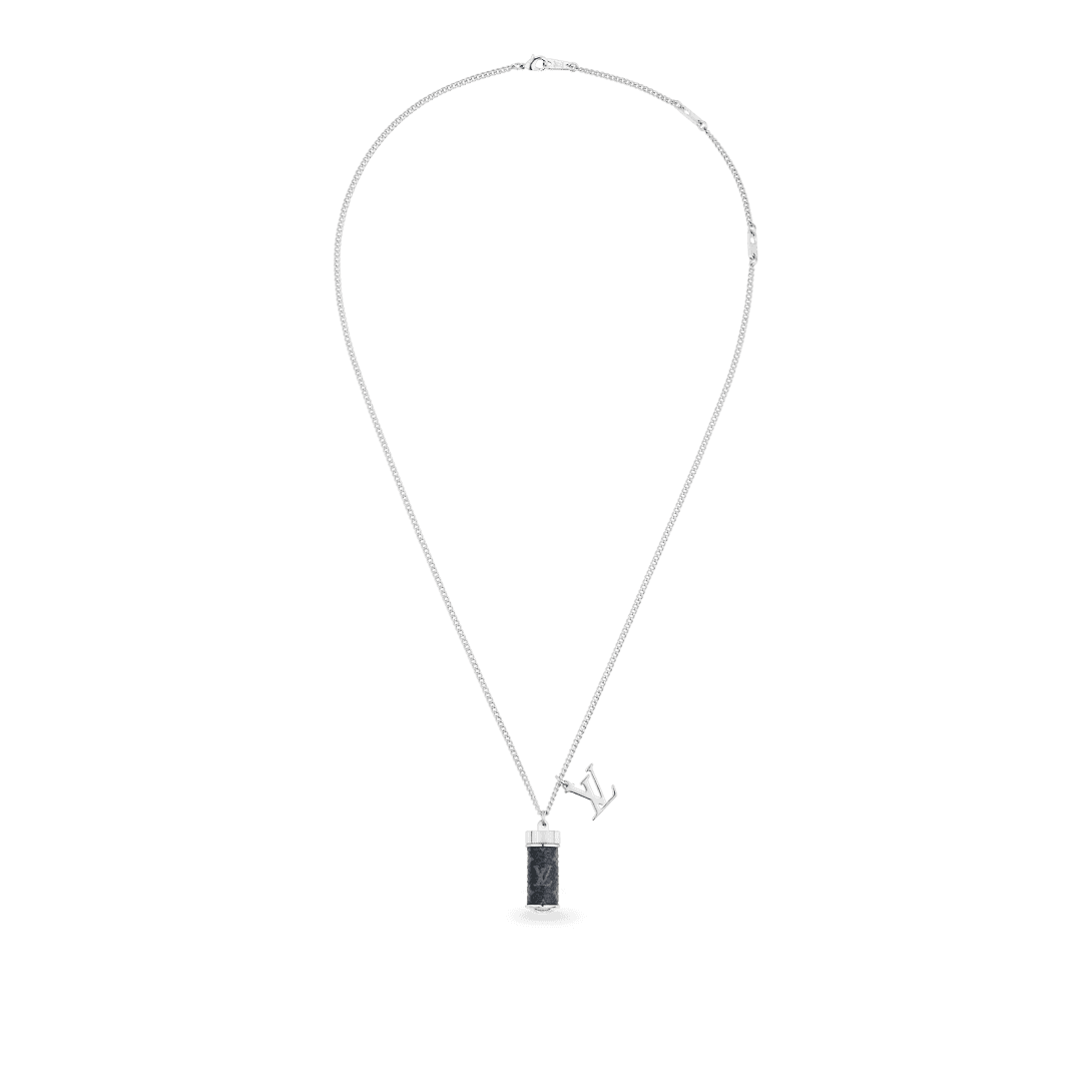 18K Louis Monogram Eclipse Charms Necklace