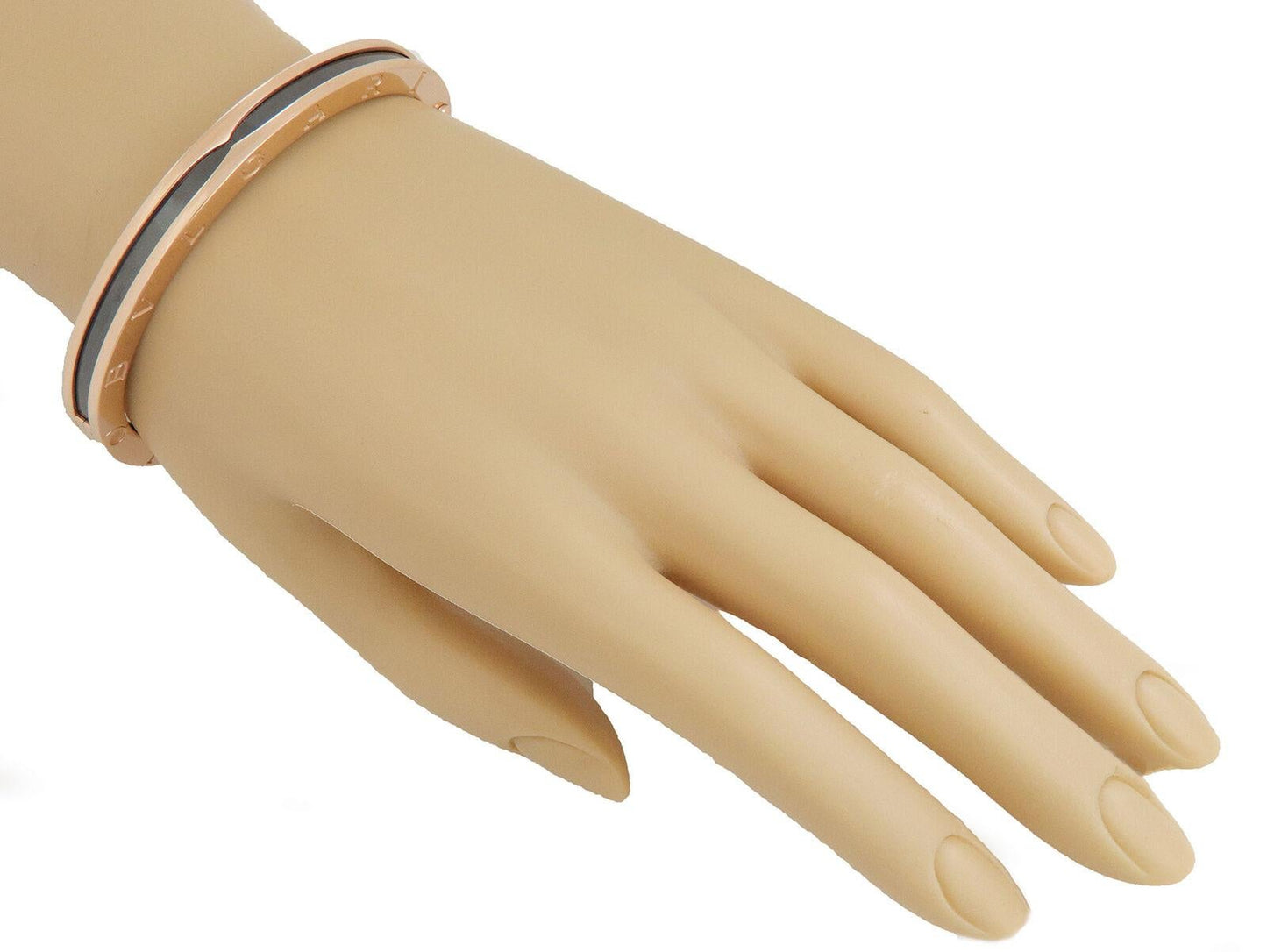 18K B.Zero1 Black Ceramic Bracelet