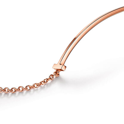 18K T Smile Bracelet