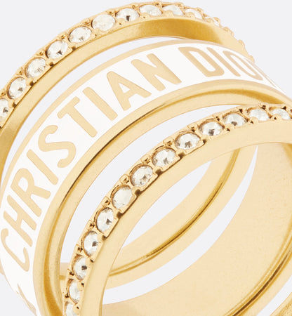 18K CD Code Ring Set