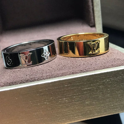 18K Louis Instinct Set of 2 Rings