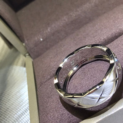 18K White Gold CC Coco Crush Diamonds Ring