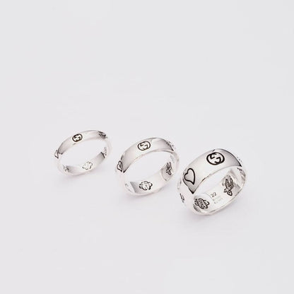 Double G Blind For Love Ring