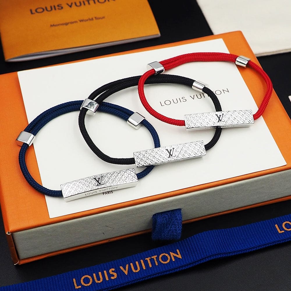 18K Louis Champs Elys¡§|es Black Bracelet