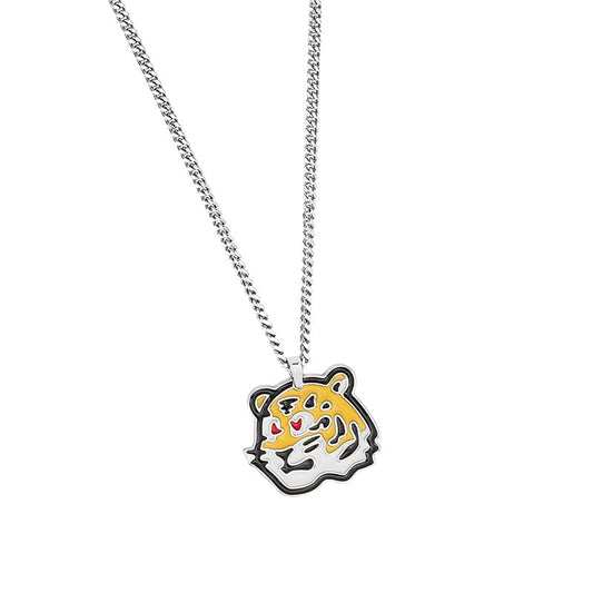 Louis x Nigo Tiger Pendant Necklace