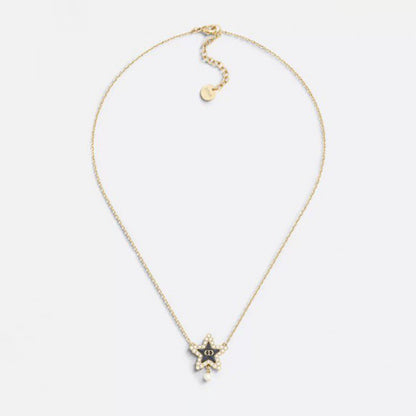 18K Petit CD Lucky Baroque Necklace