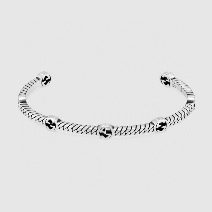 Gucci Thin Interlocking G Bracelet