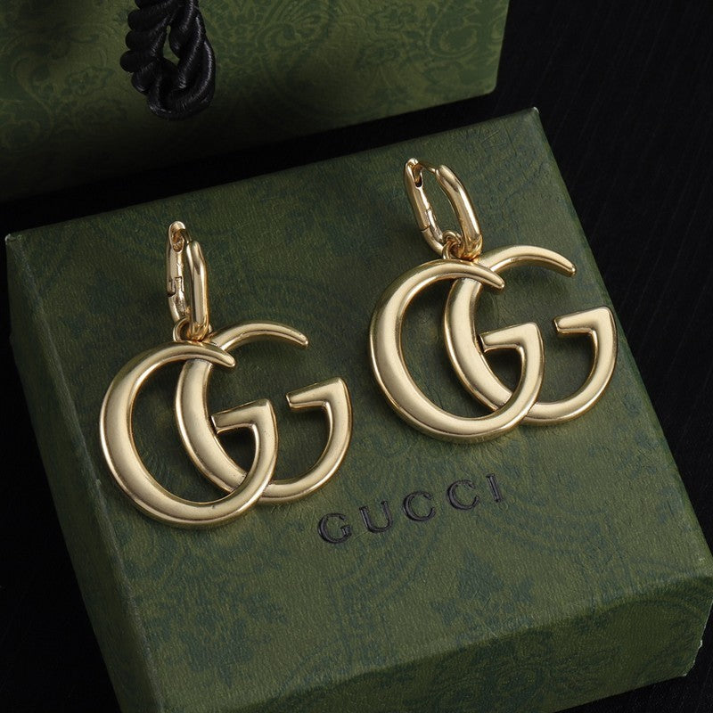 18K GG Classic Earrings