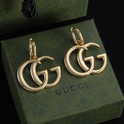 18K GG Classic Earrings