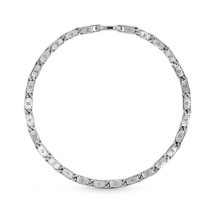 18K Louis Monogram Tied Up Necklace