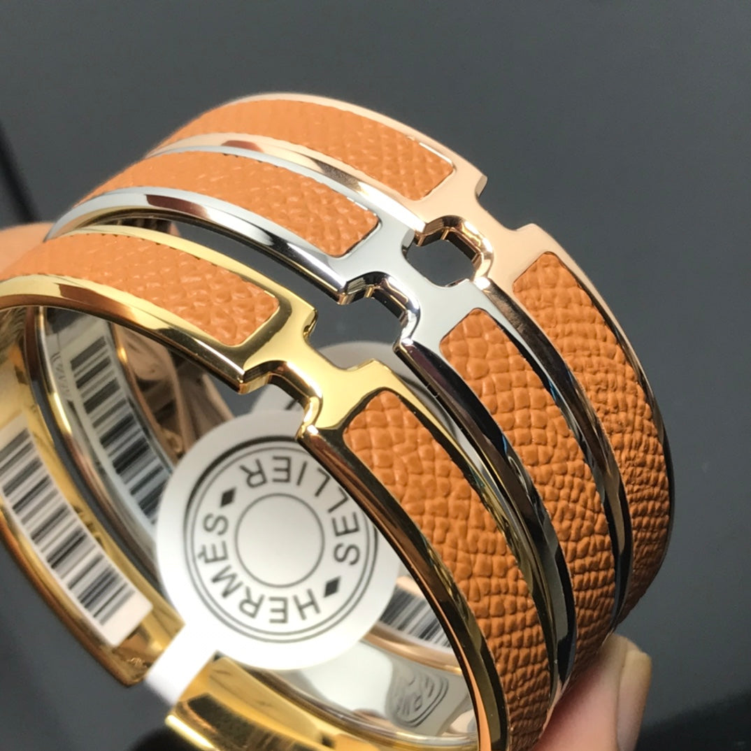 18K Olympe Orange H Bracelet