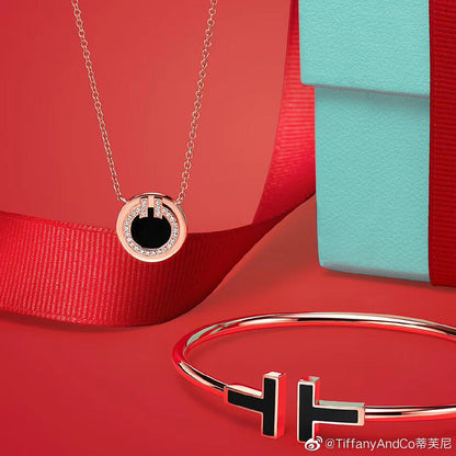 18K T Black Bracelet