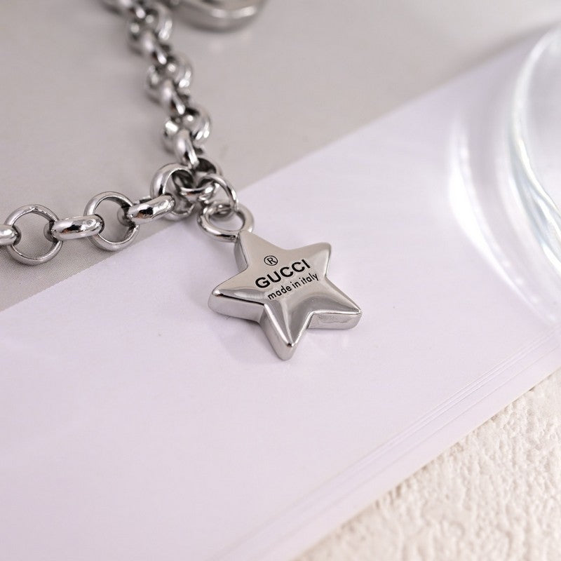 18K GG Star Bracelet