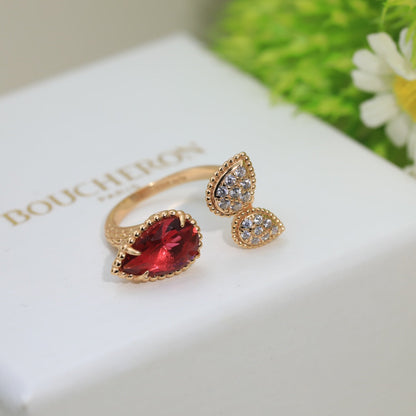 18K Serpent Boh¨¨me Diamonds Ring