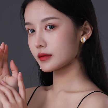 18K Saint Pearl Earrings