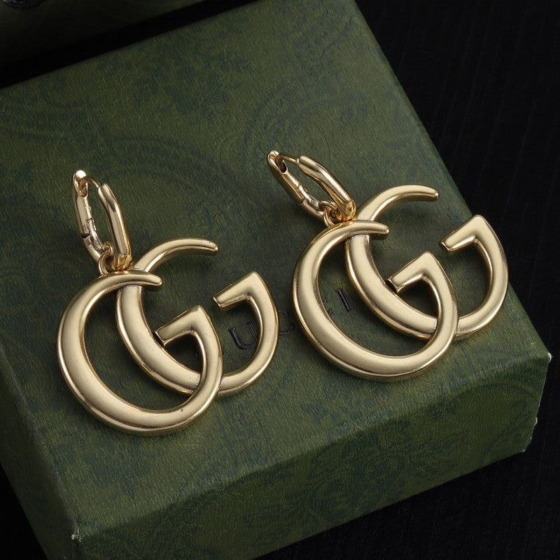 18K GG Classic Earrings