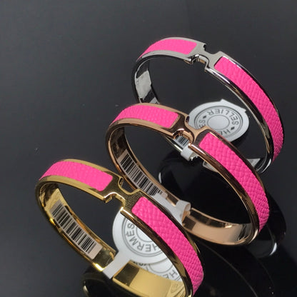 18K Olympe Pink H Bracelet