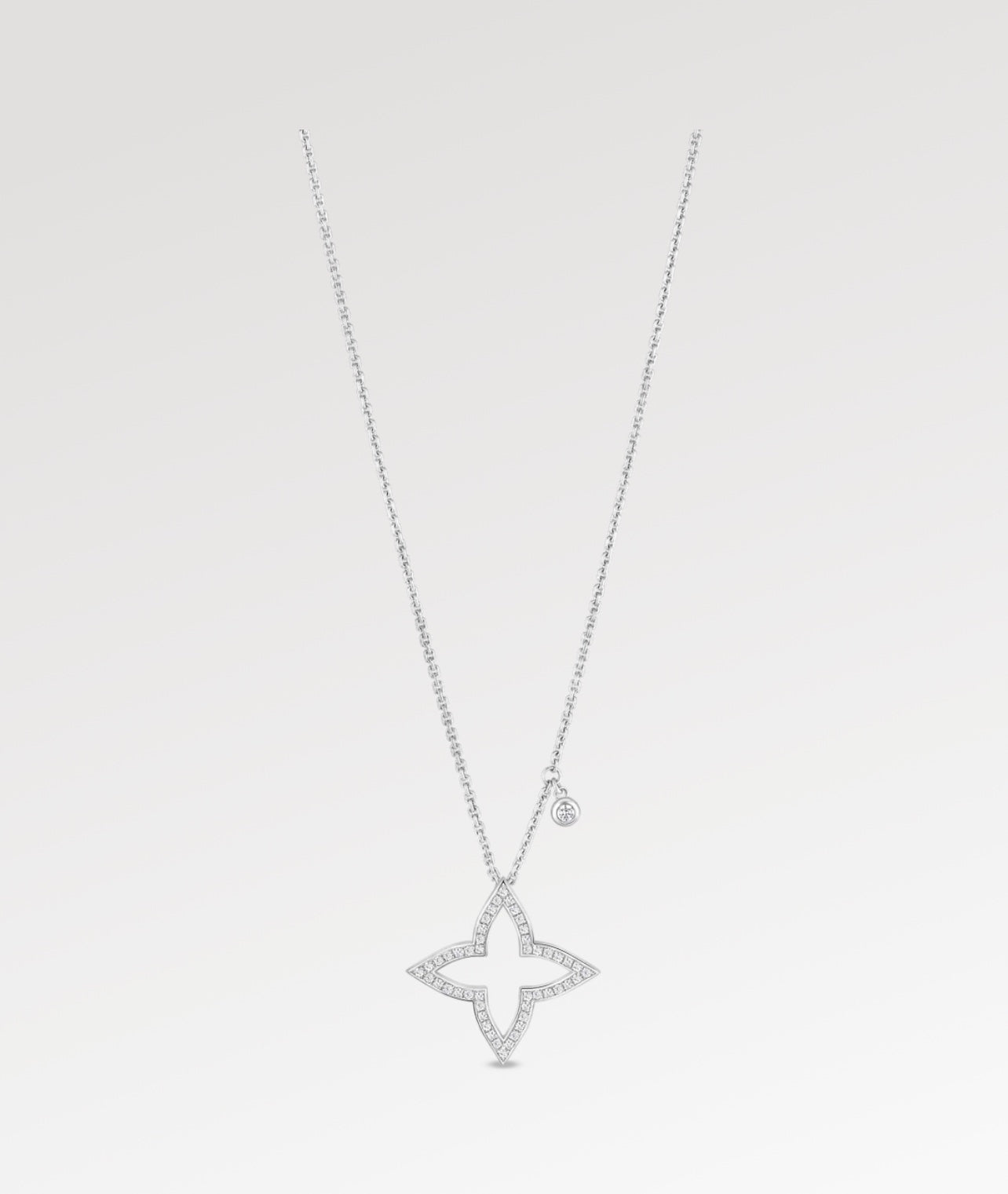 18K Louis Blossom Pendant Necklace