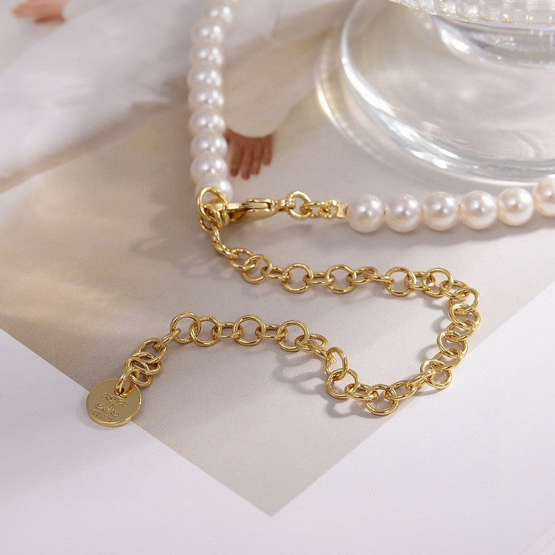 18K Triomphe Pearls Necklace