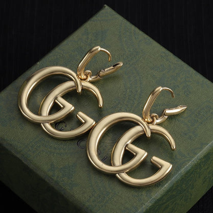 18K GG Classic Earrings