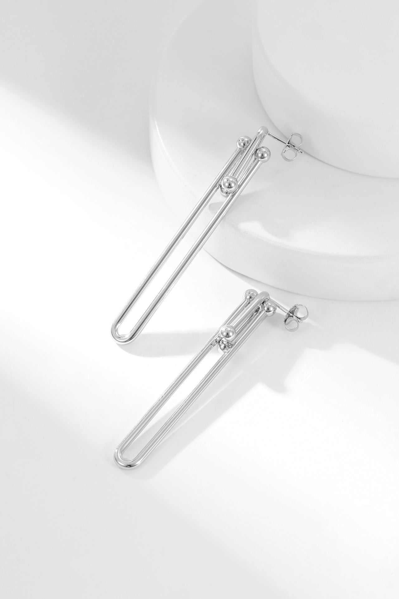 18K T HardWear Link Earrings