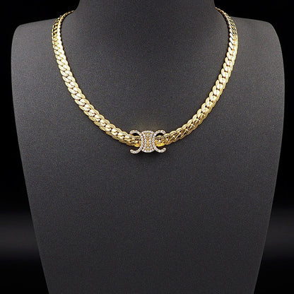 18K Triomphe Diamonds Necklace