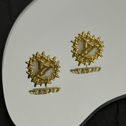 18K Louis Vintage Earrings
