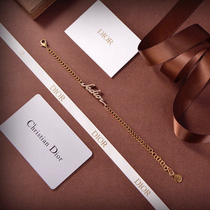 18K CD J'adior Diamonds Bracelet
