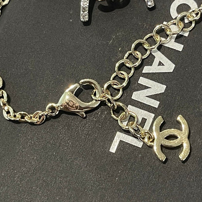 18K CC Bow Tie Chain Bracelet