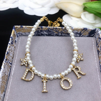 18K CD Pearl Bracelet