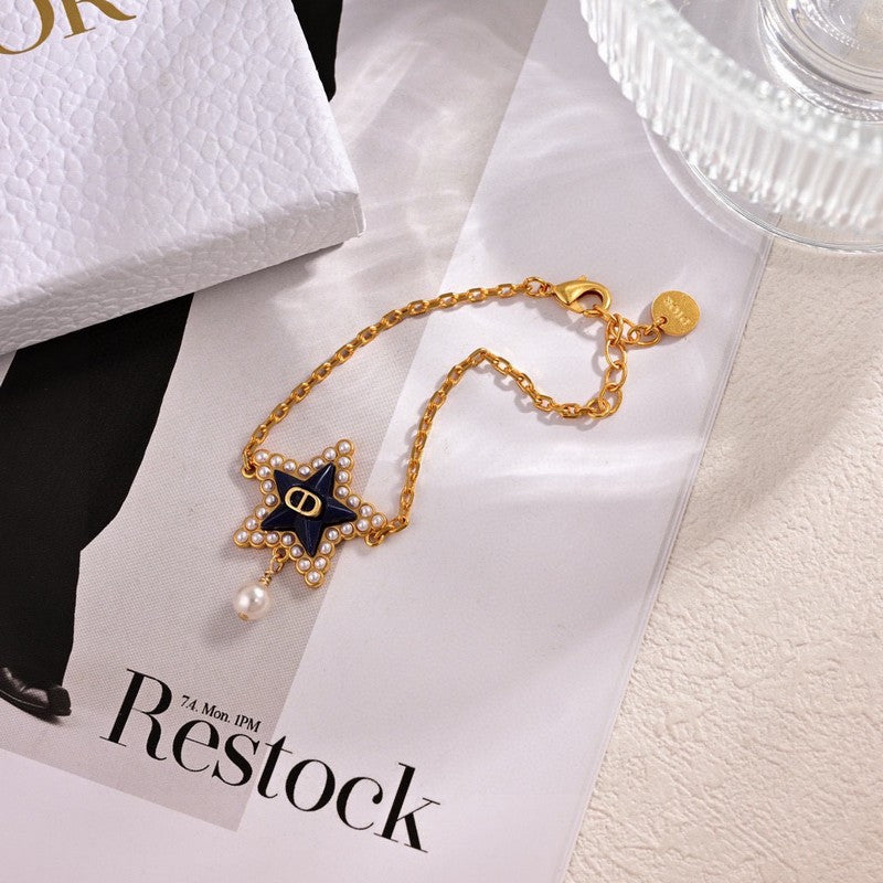 18K Petit CD Lucky Baroque Bracelet