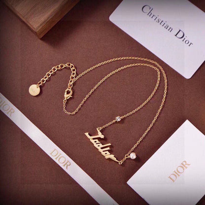 18K CD J’Adior Necklace