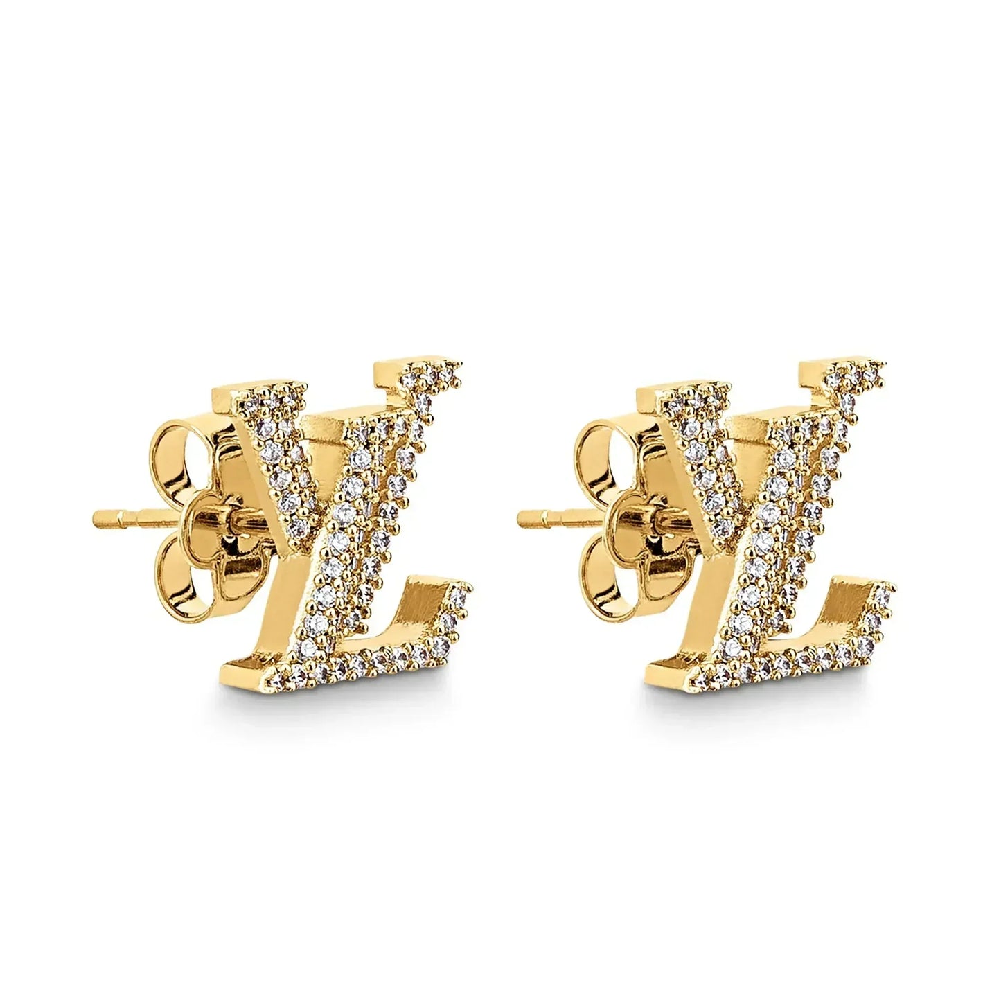 18K Louis Iconic Diamonds Earrings