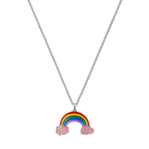 Gucci Rainbow Pendant Necklace